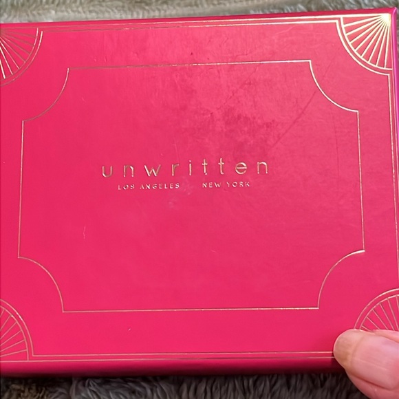 Unwritten Pierced Earrings Gold Plated Interchangeable Small Hoops Glass Charms - Picture 4 of 6